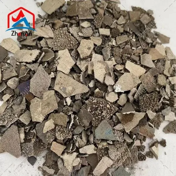 1-2 ملم كهربائياً Mn99.95% تقشر للتحكم في السبائك