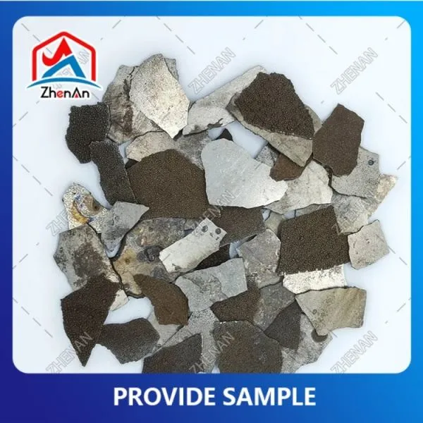 رقائق معدنية منجنيز بسمك موحد 1-2 مم لاستخدام السبائك